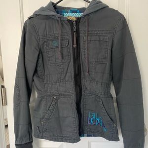 Navy Billabong Zipper Jacket, Size S